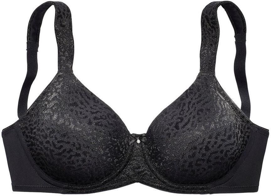 Lascana Minimizer-bh met beugel van glanzende jacquardkant - Foto 4