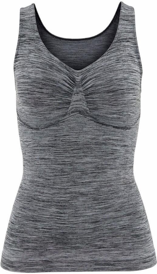 Lascana Modellerende top zonder beugel seamless met ingestrikte steunzone in het borstgebied - Foto 3