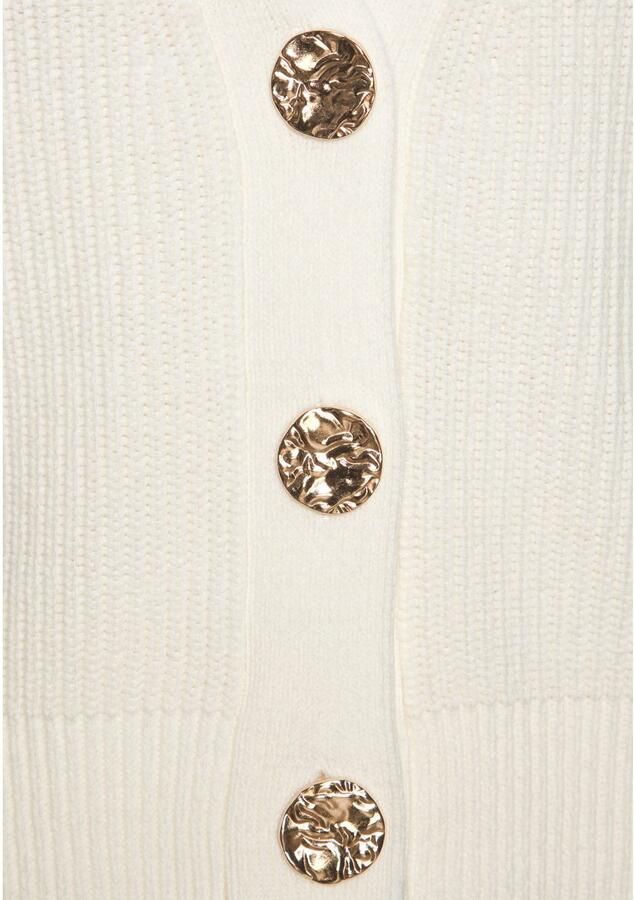 Lascana Mouwloos vest AMIRA met goudkleurige knopen pullunder modieus - Foto 2