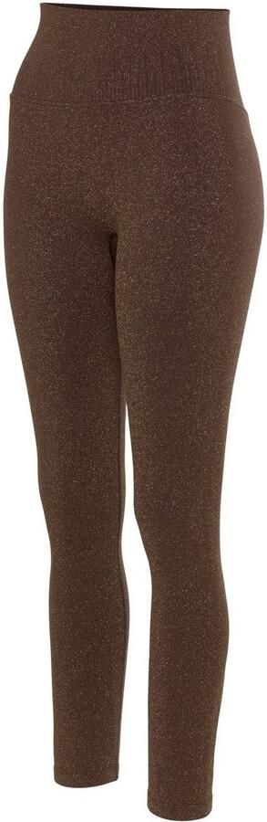 Lascana Naadloze legging met goudkleurige lurex - Foto 10