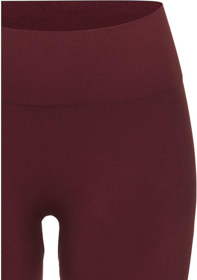 Lascana Naadloze legging Po Push Up met ribstructuur en shaping-effect sportbroek sportleggings - Foto 4