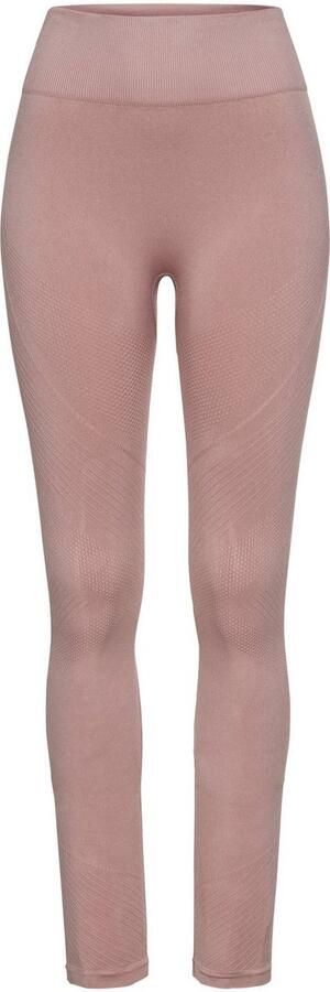 Lascana Naadloze legging Po Push Up met ribstructuur en shaping-effect sportbroek sportleggings - Foto 5