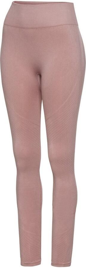 Lascana Naadloze legging Po Push Up met ribstructuur en shaping-effect sportbroek sportleggings - Foto 6