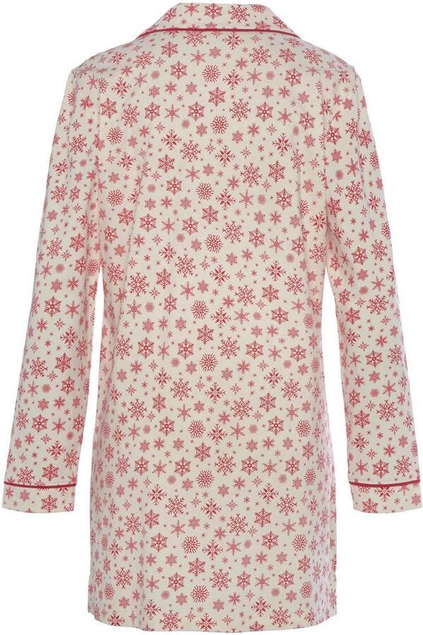 Lascana Nachthemd met een wintermotief - Foto 3