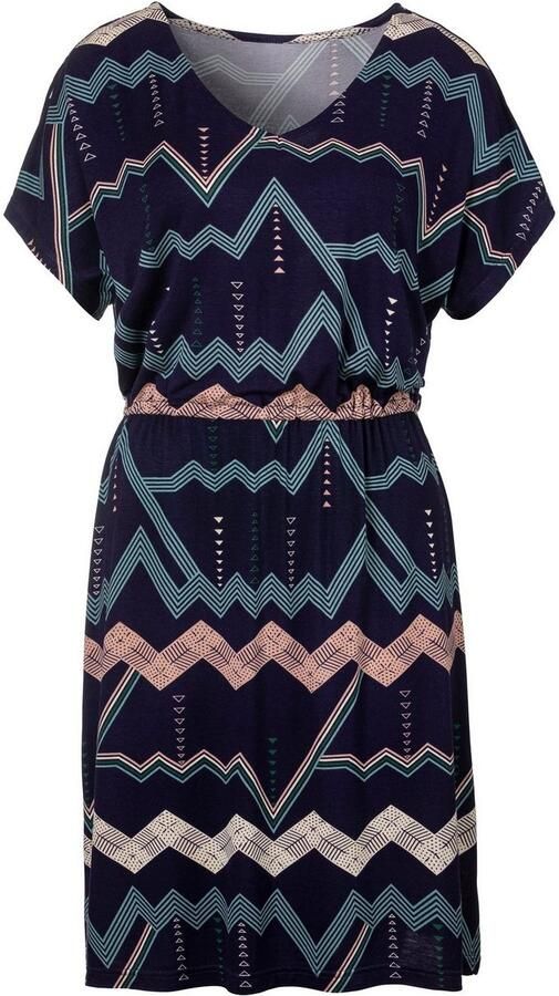 Lascana Nachthemd met grafisch zigzagmotief - Foto 3