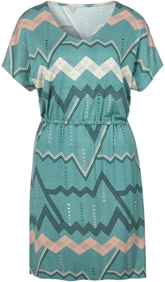 Lascana Nachthemd met grafisch zigzagmotief - Foto 3