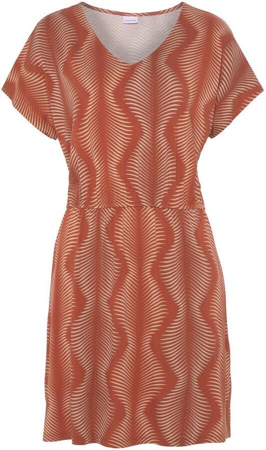 Lascana Nachthemd met grafische print all-over - Foto 3