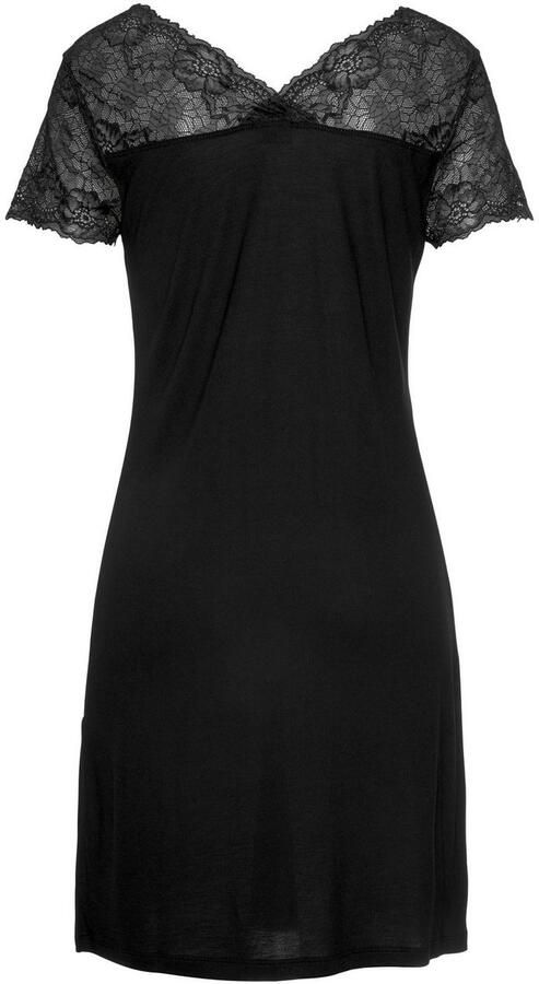 Lascana Nachthemd met inzet bovenaan - Foto 3