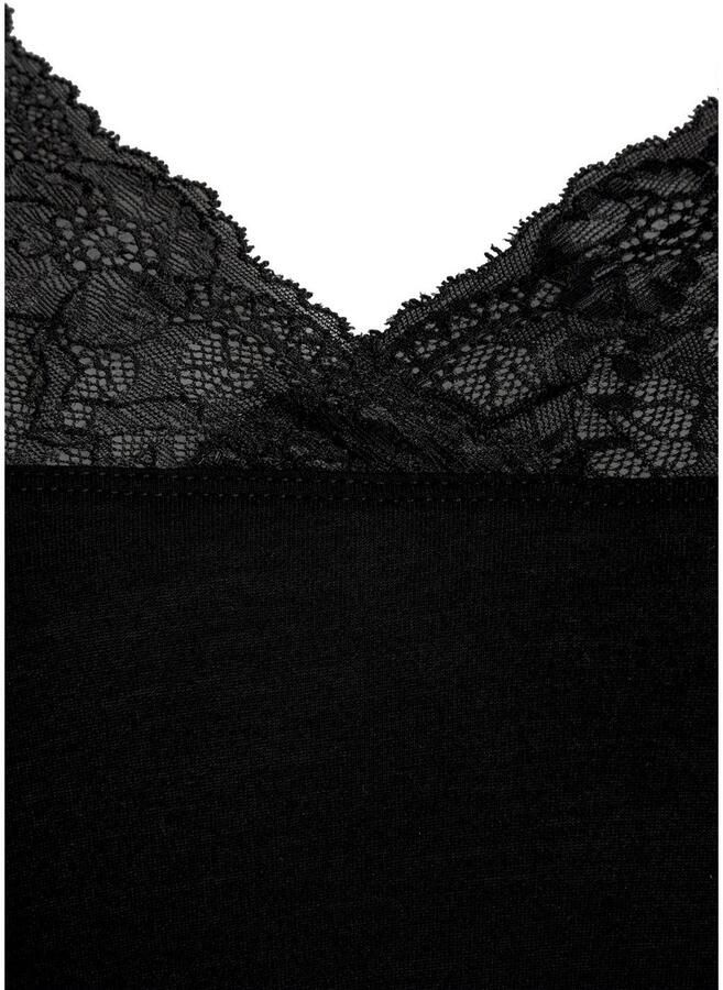 Lascana Nachthemd met inzet bovenaan