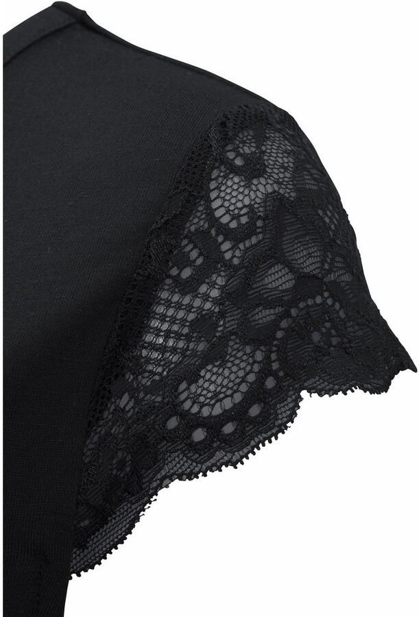 Lascana Nachthemd met kanten mouwen - Foto 3