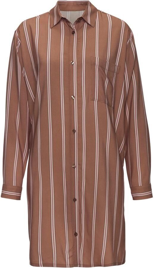 Lascana Nachthemd met klassieke overhemdkraag - Foto 3