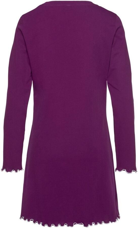 Lascana Nachthemd met schulpzoom - Foto 3