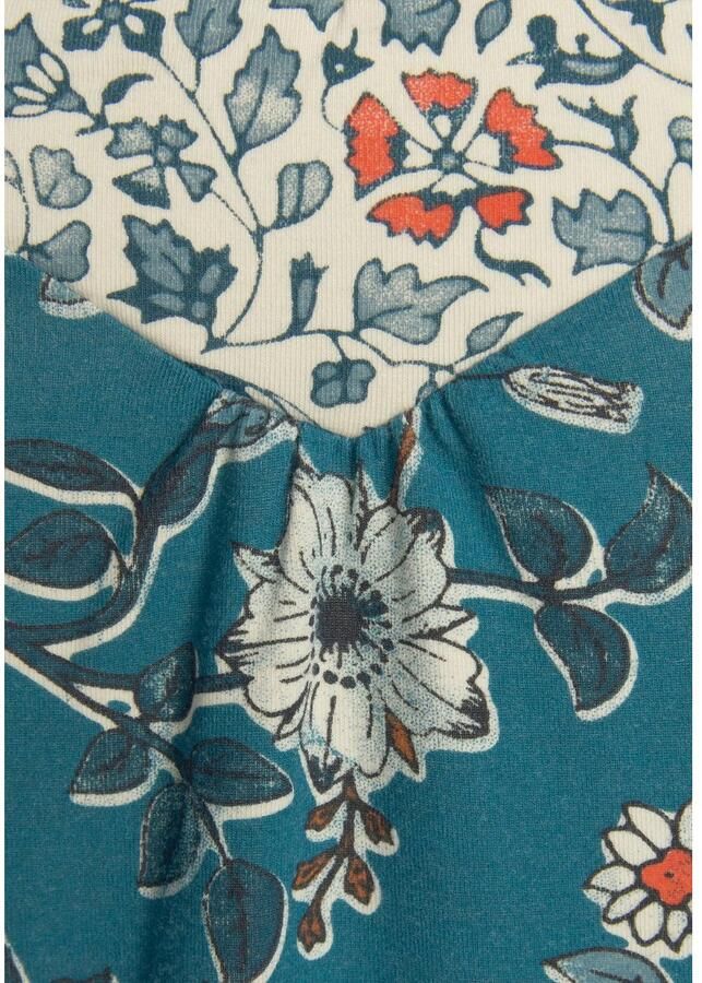 Lascana Negligé in bloemen print all-over