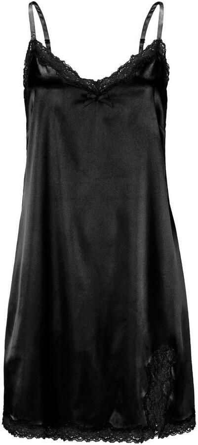 Lascana Negligé Lingerie van chic satijn-stretch met verleidelijke kant - Foto 4