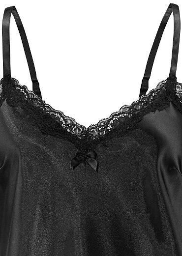 Lascana Negligé Lingerie van chic satijn-stretch met verleidelijke kant - Foto 5