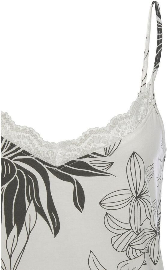 Lascana Negligé met bloemenprint - Foto 3