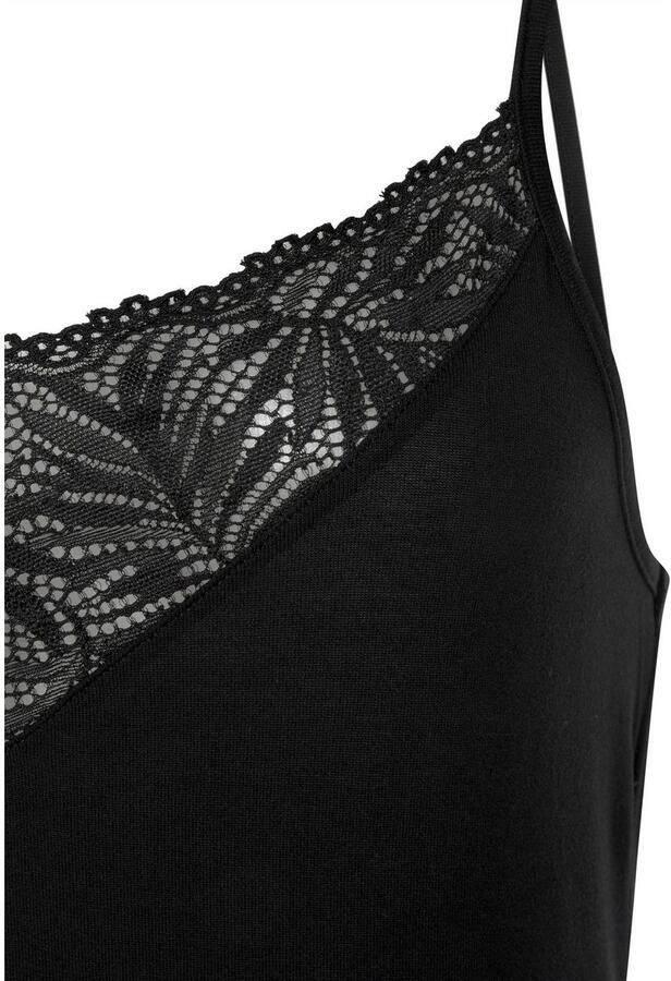 Lascana Negligé met chique kanten details - Foto 3