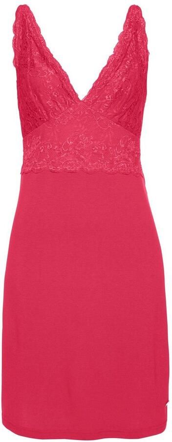 Lascana Negligé met kanten details en verstelbare bandjes - Foto 4