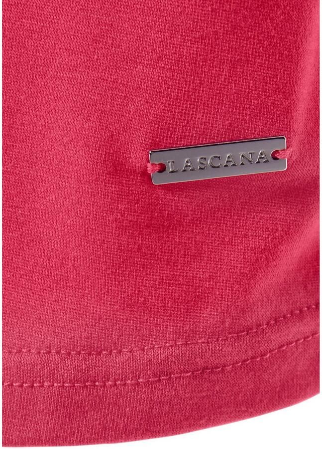 Lascana Negligé met kanten details en verstelbare bandjes