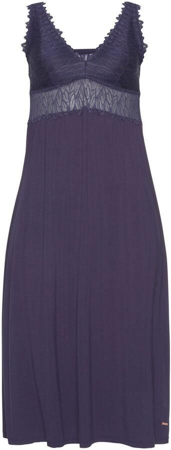 Lascana Negligé met kanten details - Foto 4