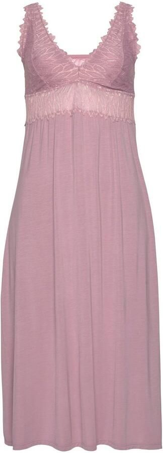 Lascana Negligé met kanten details - Foto 8