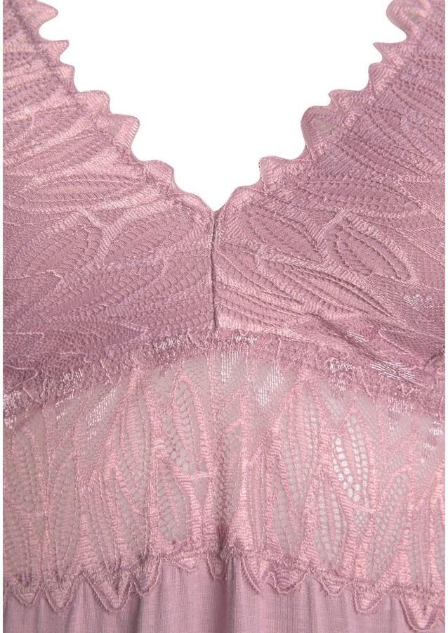 Lascana Negligé met kanten details