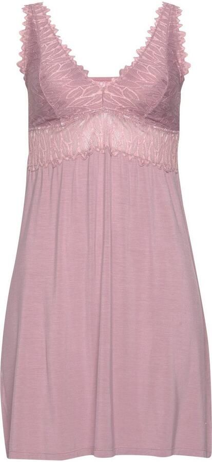 Lascana Negligé met kanten details - Foto 6