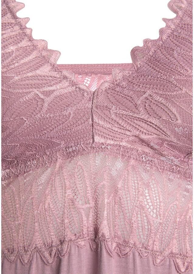 Lascana Negligé met kanten details