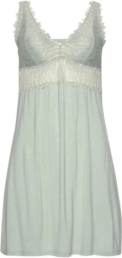 Lascana Negligé met kanten details - Foto 4