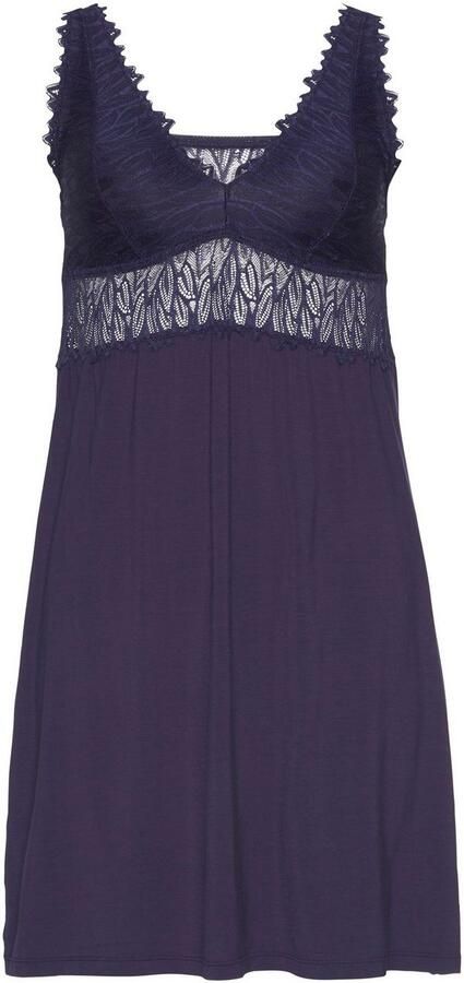 Lascana Negligé met kanten details - Foto 5