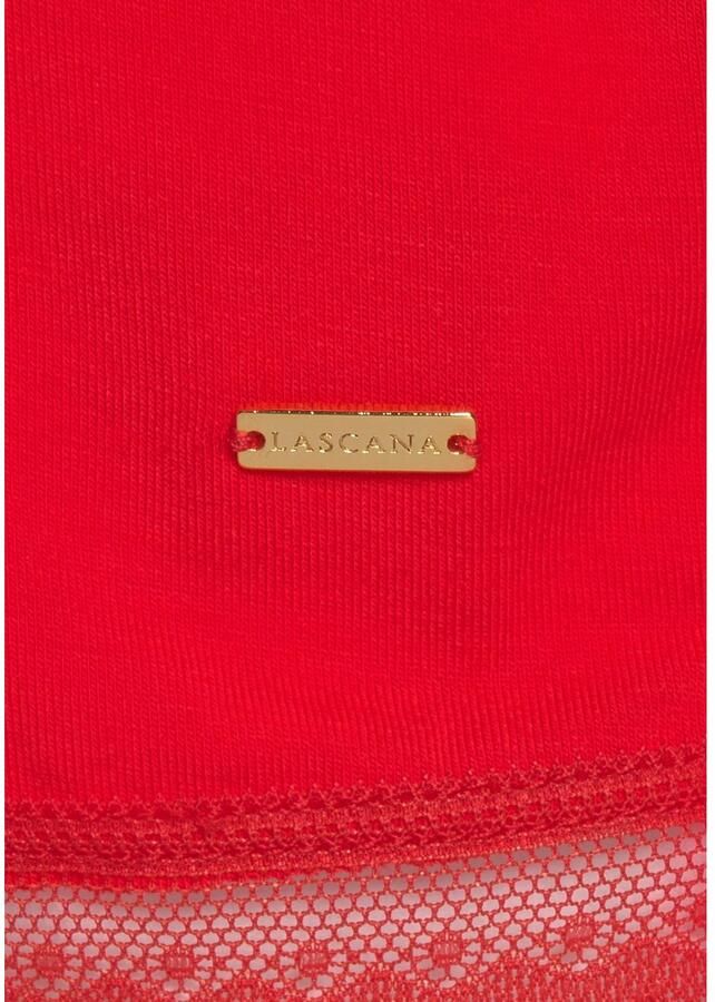 Lascana Negligé met kanten inzetten - Foto 2