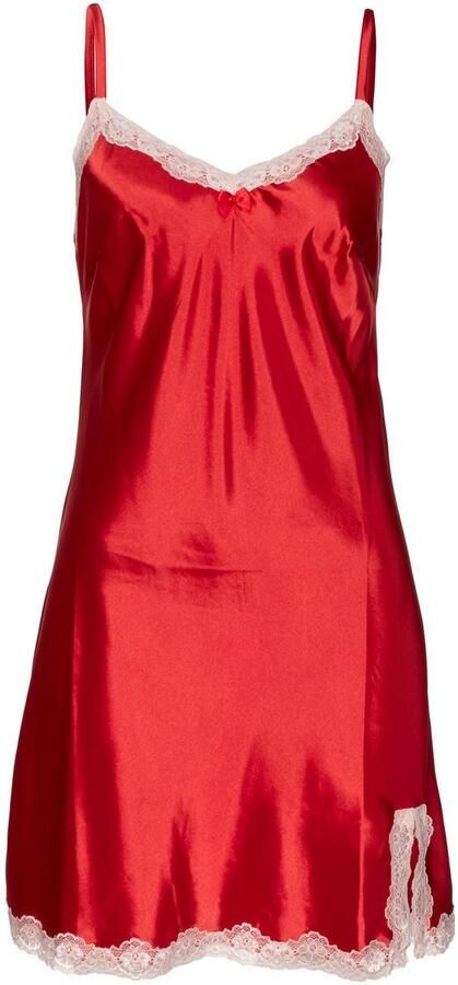 Lascana Negligé met kanten randje en slaapmasker - Foto 6