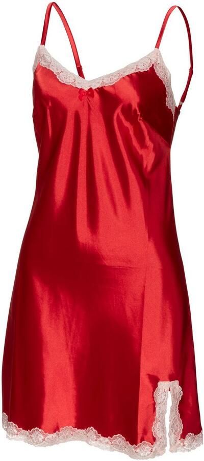 Lascana Negligé met kanten randje en slaapmasker - Foto 7