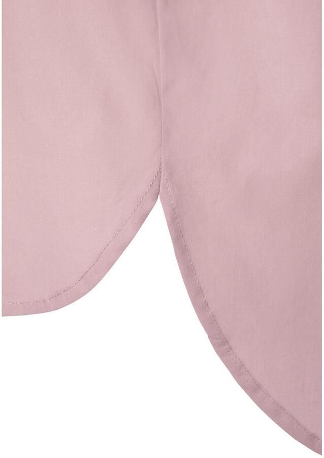 Lascana Overhemdblouse achter langer gesneden damesblouse van katoen klassiek-elegant - Foto 2