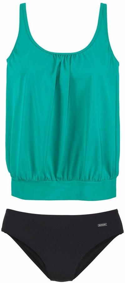 Lascana Oversized tankini Corrigerende versterking bij de cup onderbustelastiek rondom verstelbare bandjes - Foto 3