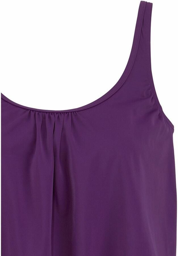 Lascana Oversized tankini Corrigerende versterking bij de cup onderbustelastiek rondom verstelbare bandjes - Foto 3