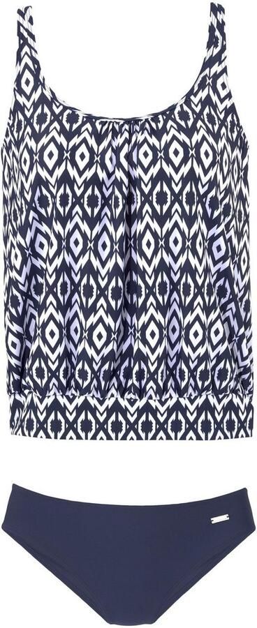Lascana Oversized tankini in een trendy etno-design - Foto 3