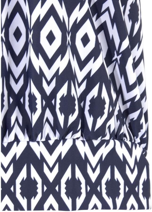 Lascana Oversized tankini in een trendy etno-design