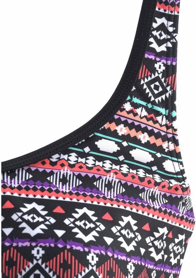 Lascana Oversized tankini in een trendy etno-look - Foto 3