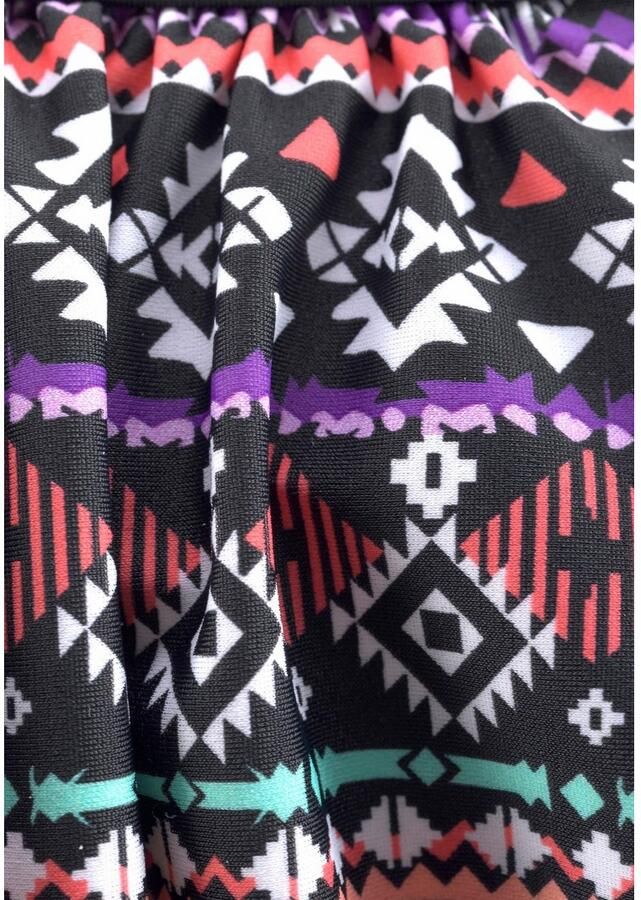 Lascana Oversized tankini in een trendy etno-look