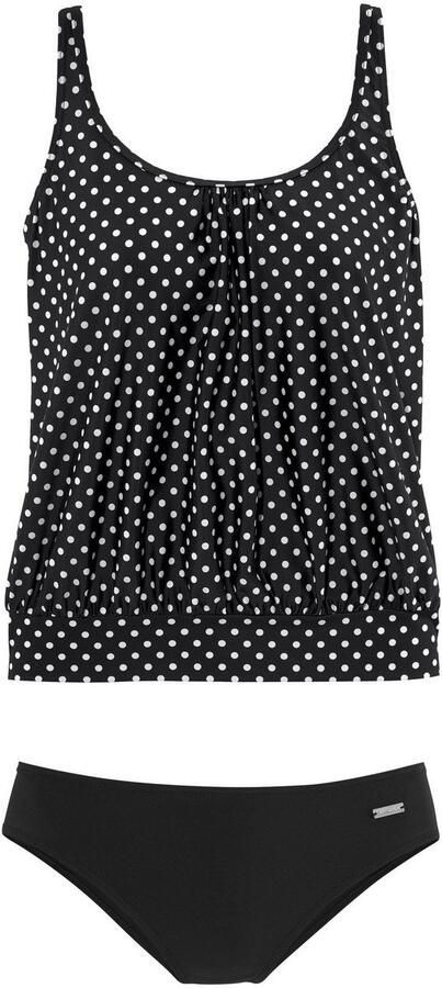 Lascana Oversized tankini in modieus stippen-design - Foto 3