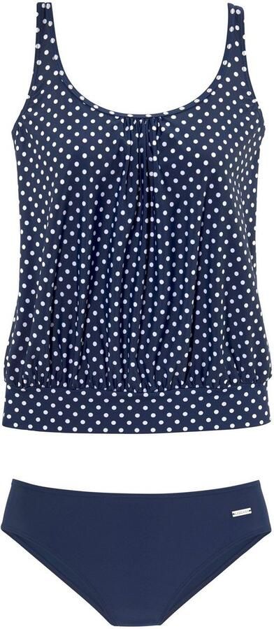 Lascana Oversized tankini in modieus stippen-design - Foto 3