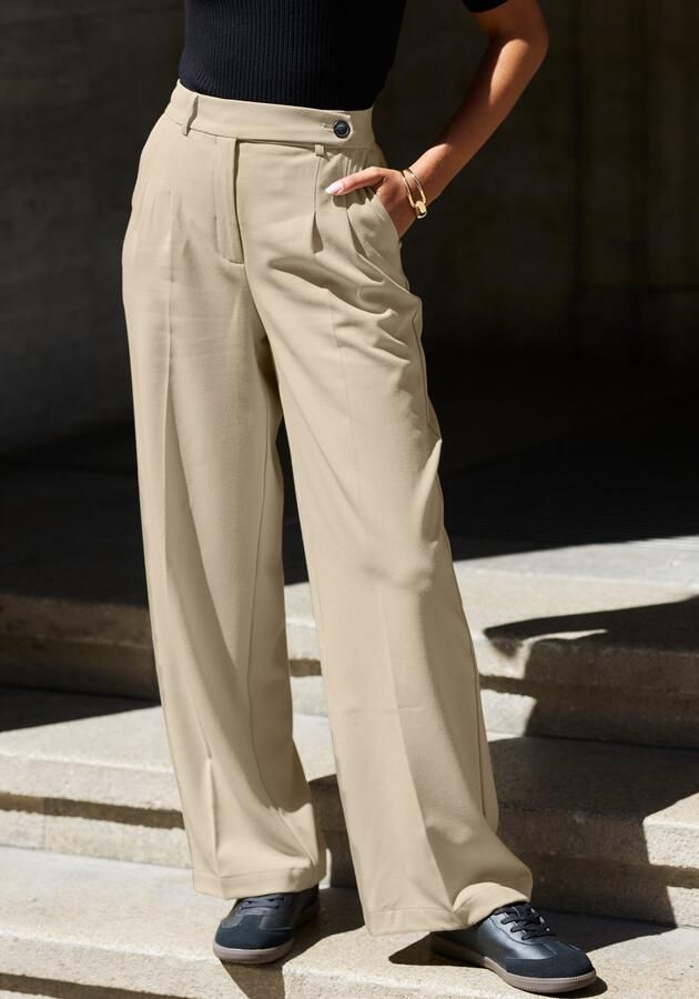 Lascana Palazzobroek in business-look elegante pantalon met zakken - Foto 6