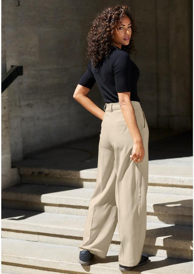 Lascana Palazzobroek in business-look elegante pantalon met zakken - Foto 3