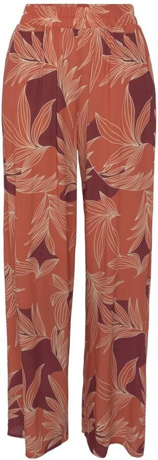 Lascana Palazzobroek met all-over print en zakken wide leg stoffen broek - Foto 7