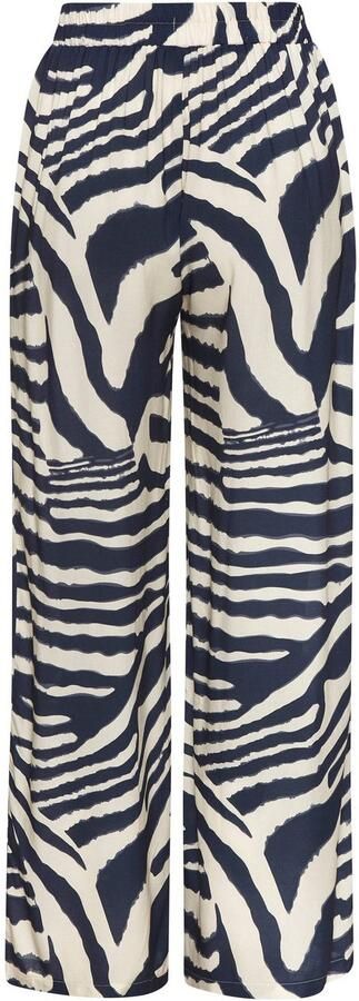 Lascana Palazzobroek met dierenprint instapbroek wide-leg modieus - Foto 6