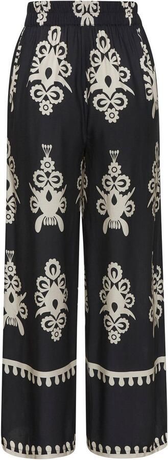 Lascana Palazzobroek met etnische print zomerbroek - Foto 8