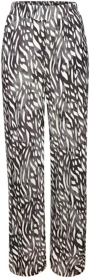 Lascana Palazzobroek van viscose-jersey instapbroek met alloverprint en zakken - Foto 5