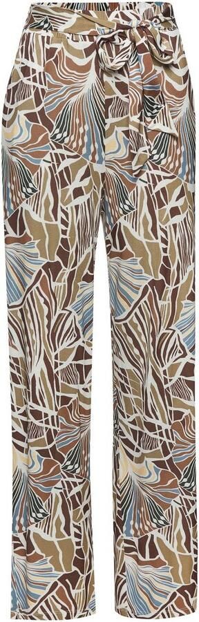 Lascana Palazzobroek van viscose-jersey zomerbroek met alloverprint en zakken - Foto 7