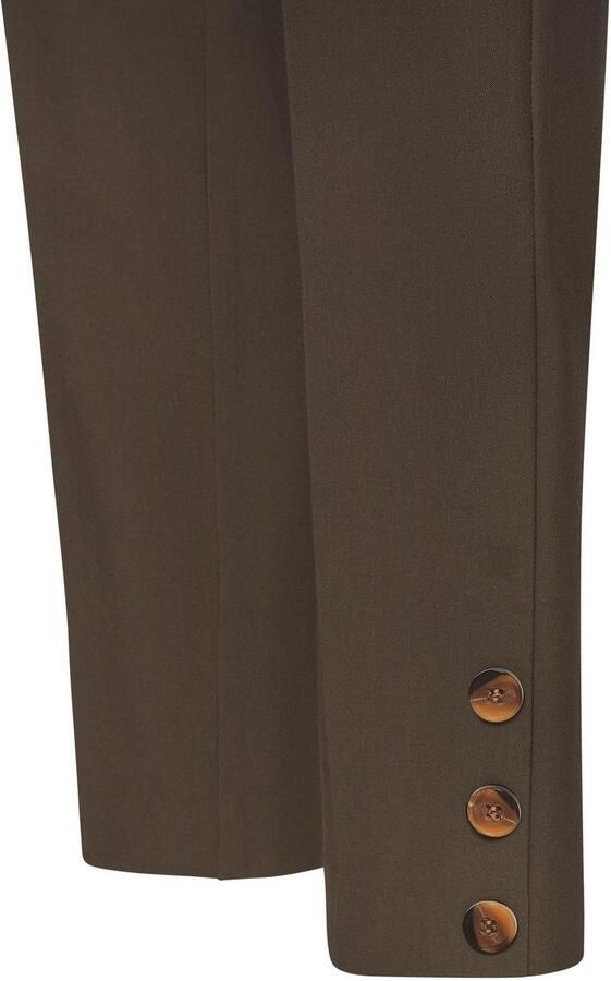 Lascana Pantalon met knopen aan de broekzoom figuurvormend pantalon business-look - Foto 3